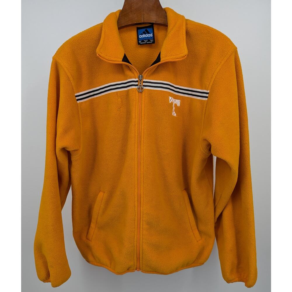 Vintage Adidas Tennessee Volunteers Fleece Jacket Men’s XL Orange Full Zip
